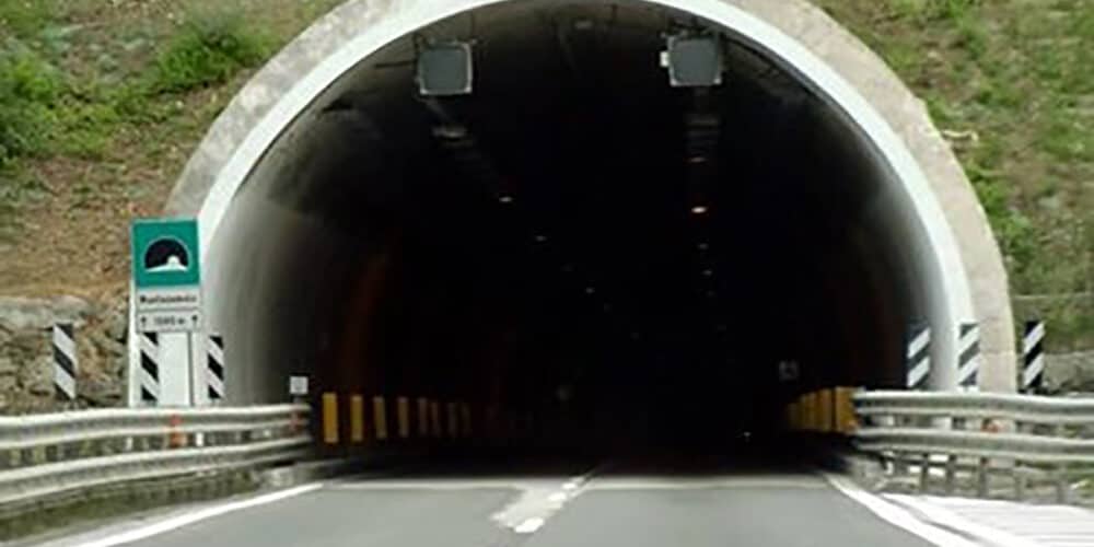Tunnel Montezemolo Italy